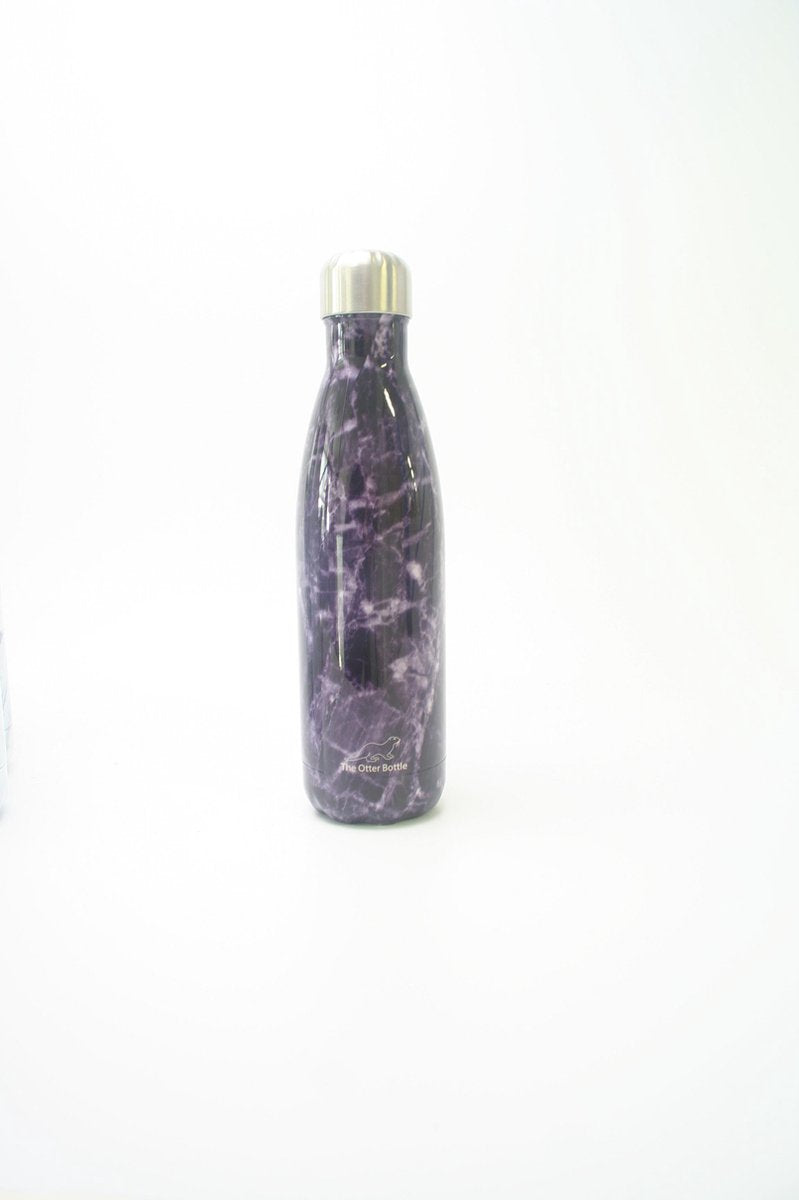 The Otter Bottle Thermosfles Paars
