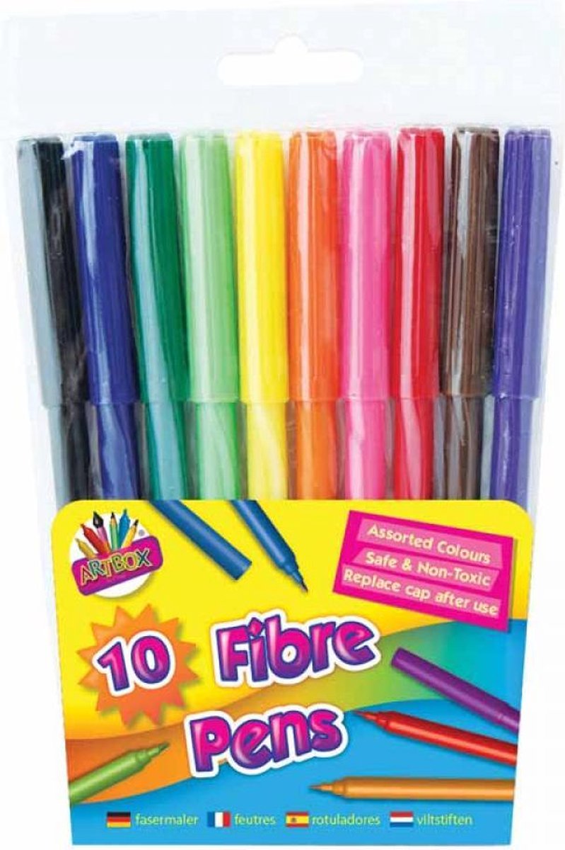Felt-tip Pens 10 Pcs