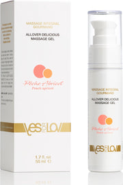 YESforLOV - Allover Delicious Massage Gel Perzik Abrikoos