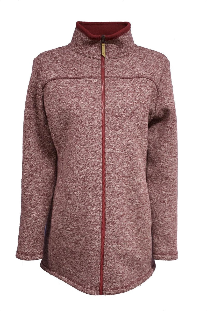 Salime Dames Fleece Vest - Rood