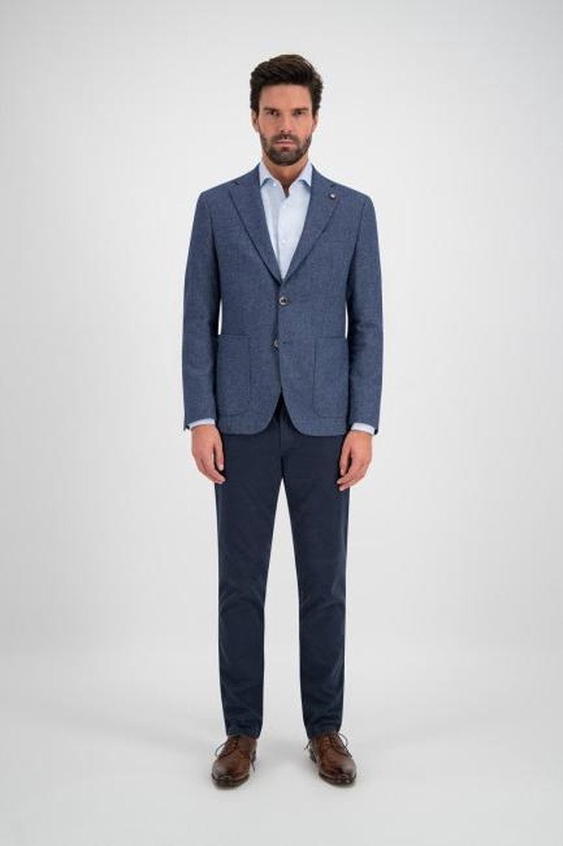 GENTS | Colbert Heren uni blauwgrijs 0119 Maat 52