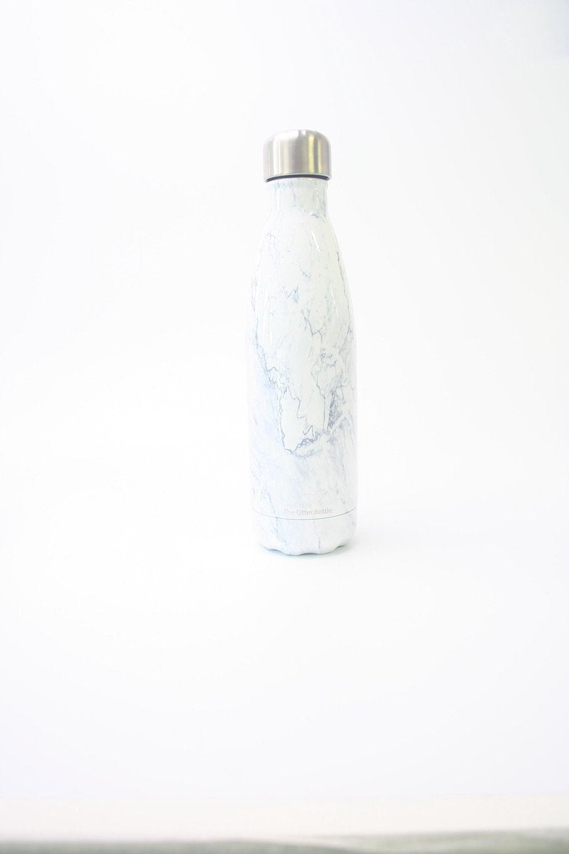 Thermosfles The Otter Bottle wit marmer