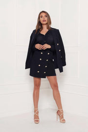 Delousion Jacket niya dark blue XS