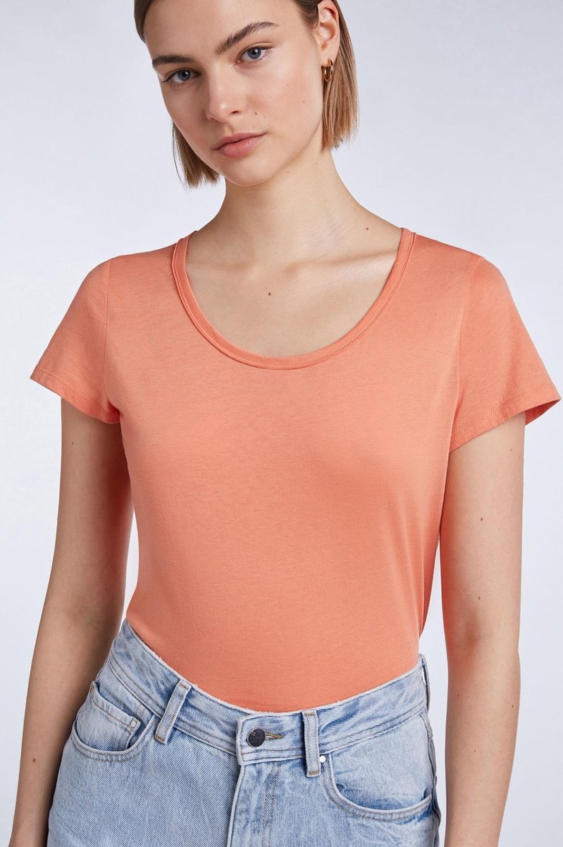 Set Oranje T-Shirt  dames maat 40