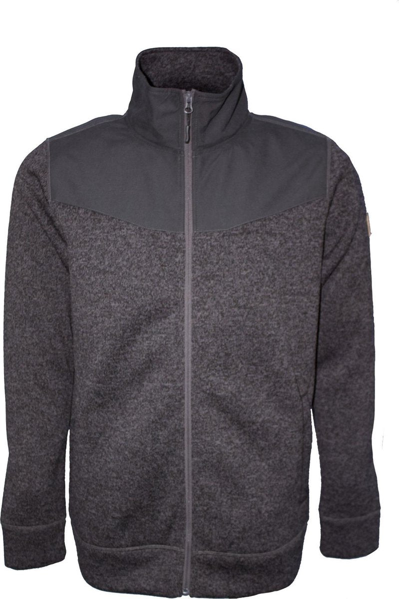 Life-Line Burgos Heren Fleece Jas - Donkergrijs