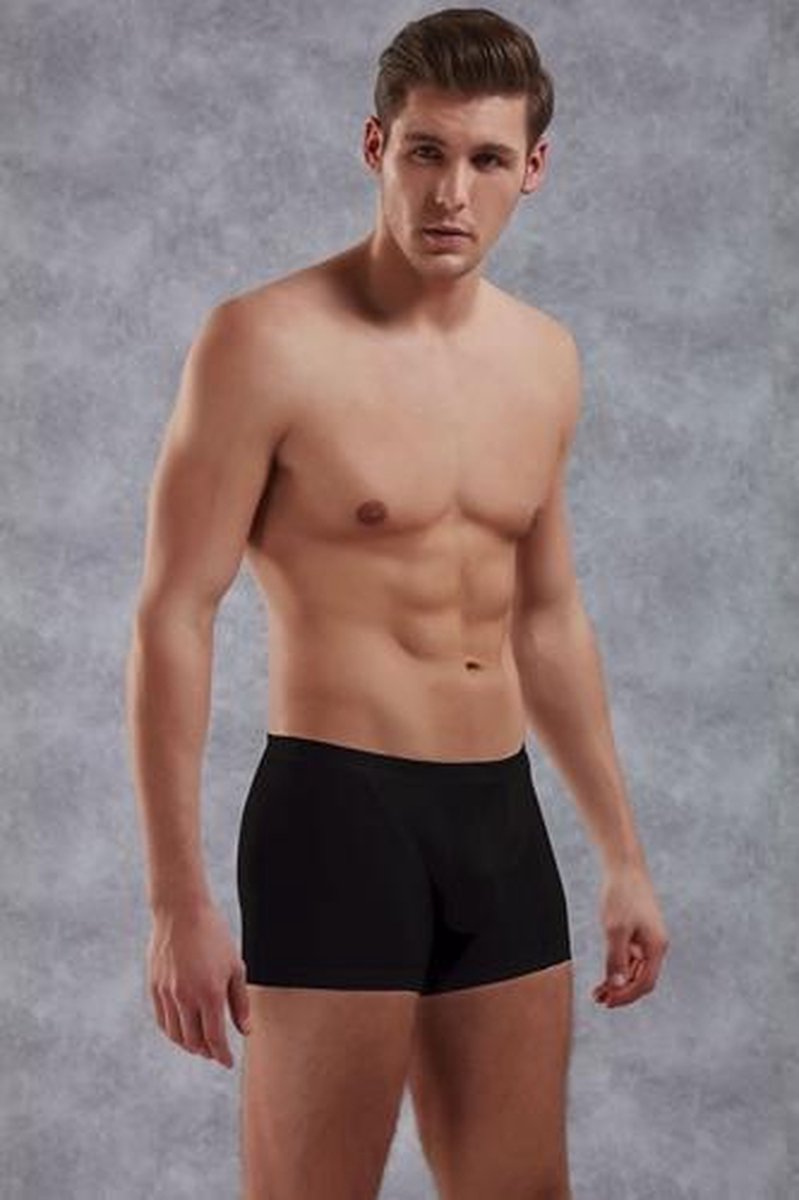 Adonis Boxer - Zwart - Heren Lingerie - Large - Slips & Boxershorts - Zwart - Discreet verpakt en bezorgd