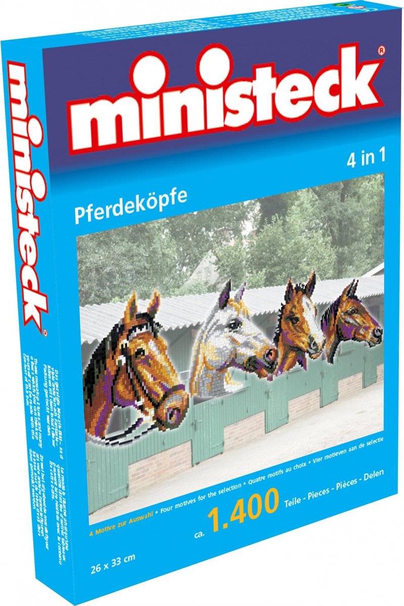 Ministeck 4-In-1 Paardenhoofden