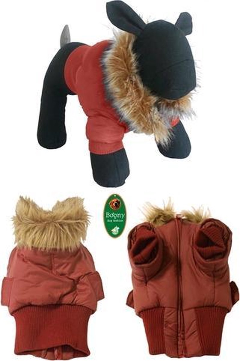 Boony Kleding - jas stretcher+kraag Rood 48cm