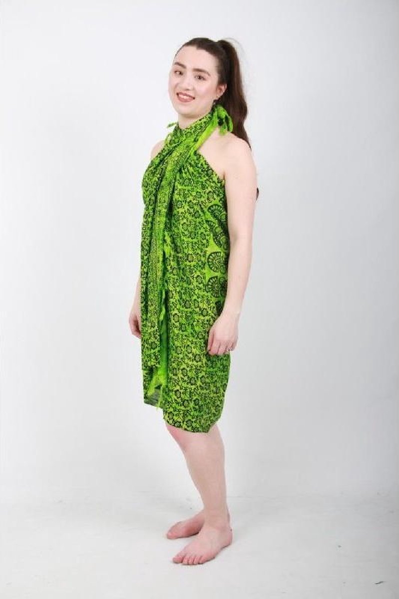 Sarong 152 - Pareo - Saunadoek – Wikkeljurk - GRATIS VERZENDING