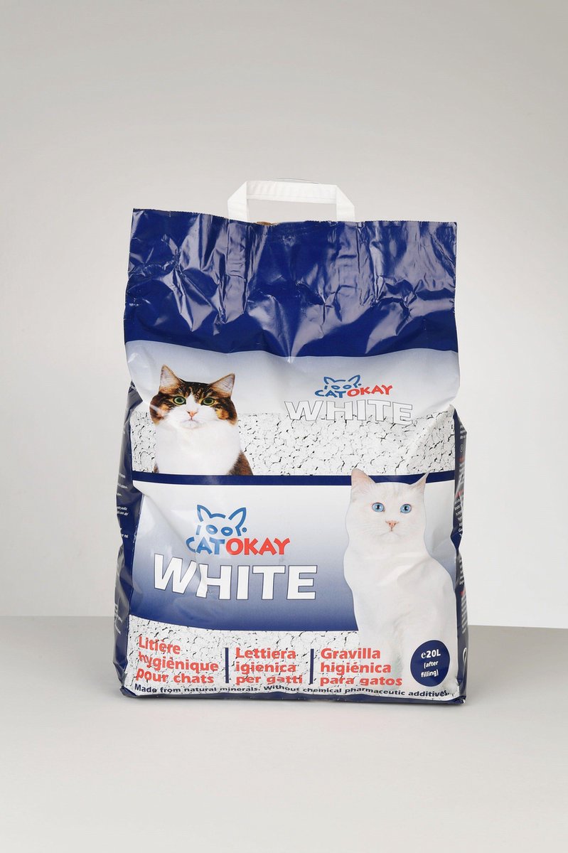 Catokay White Kattenbakvulling - 20 l