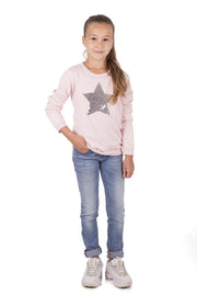 Roze trui met ster – Sequence – 128/134