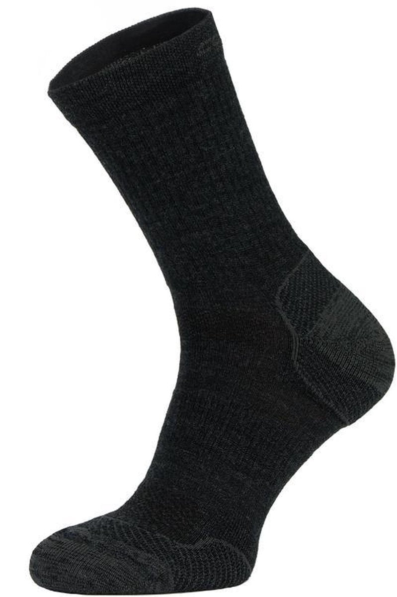 Comodo TRE 7 Wandelsokken met Merinowol - Trekking/Hiking/Outdoor sokken - Donkergrijs - Maat 35-38