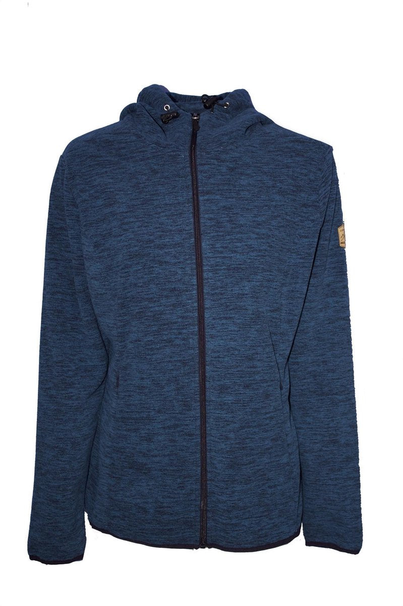 Bilbao Heren Fleece Jas - Blauw