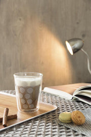 Zak!Designs Dotdot Theebeker - Dubbelwandig - 35 cl - Koper