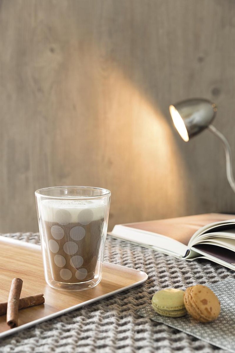 Zak!Designs Dotdot Theebeker - Dubbelwandig - 35 cl - Koper