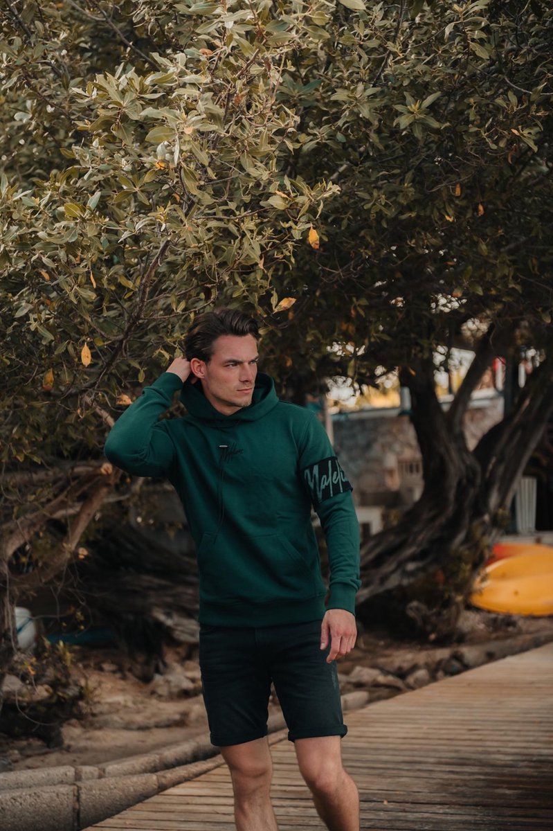 Malelions Captain Hoodie - Green/Black - XXS