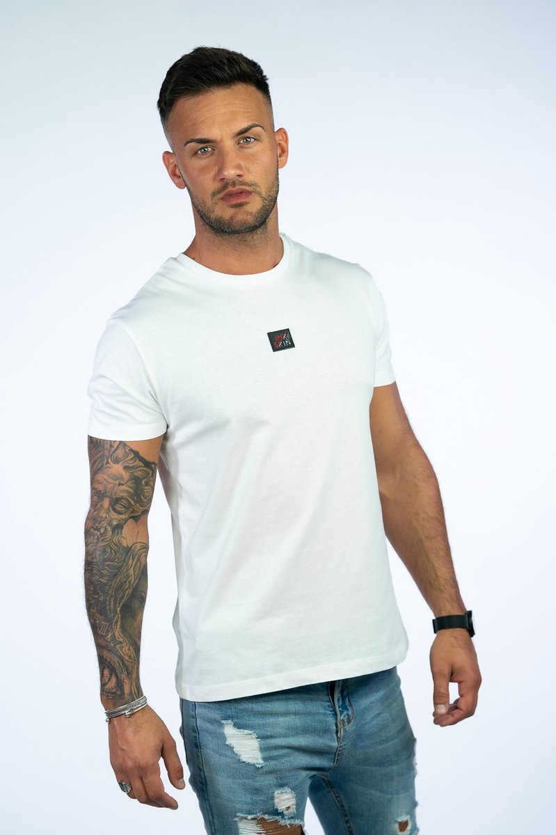 Inkskin T-shirt heren wit L