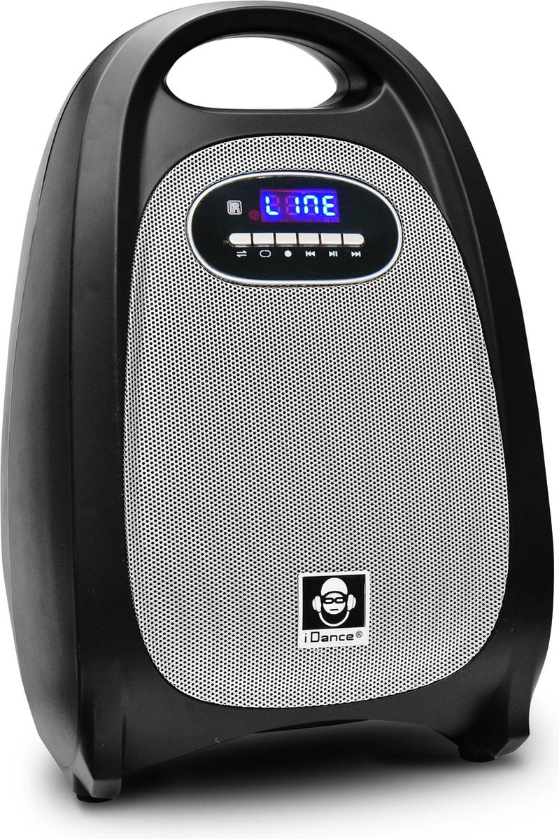 Idance All-in-one Party System Slim Blue 20 Speaker Zwart