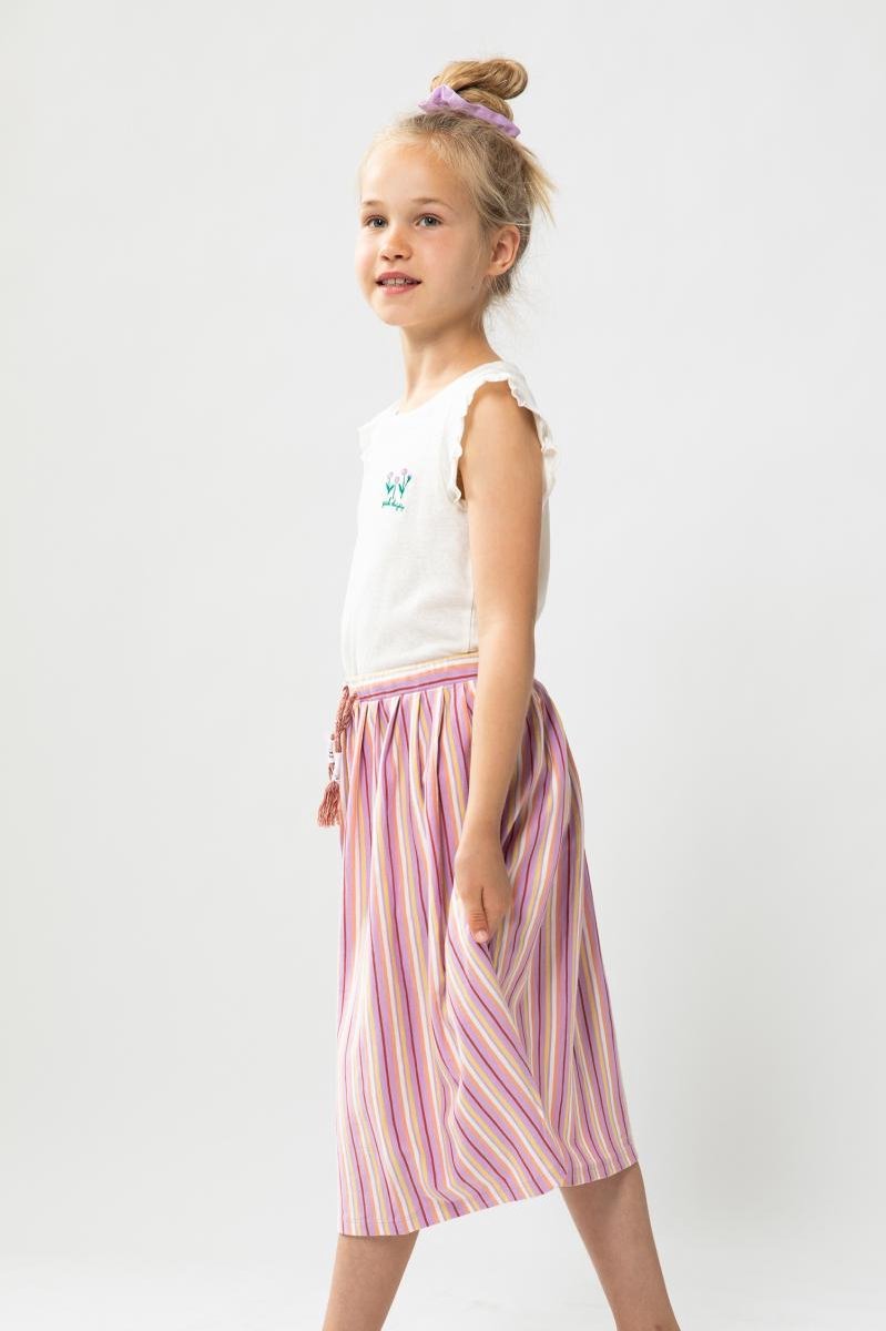 Sissy-Boy - Multicolor gestreepte midi rok
