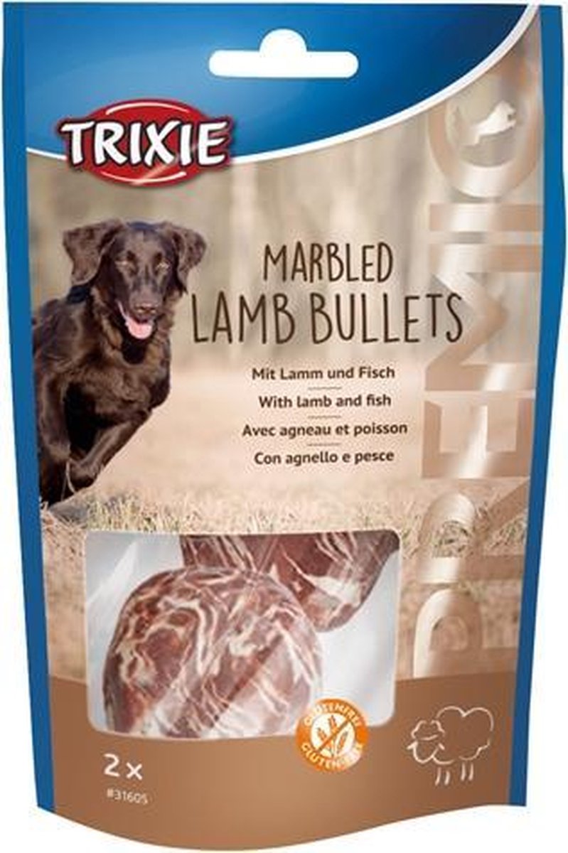 Trixie premio marbled lamb bullets