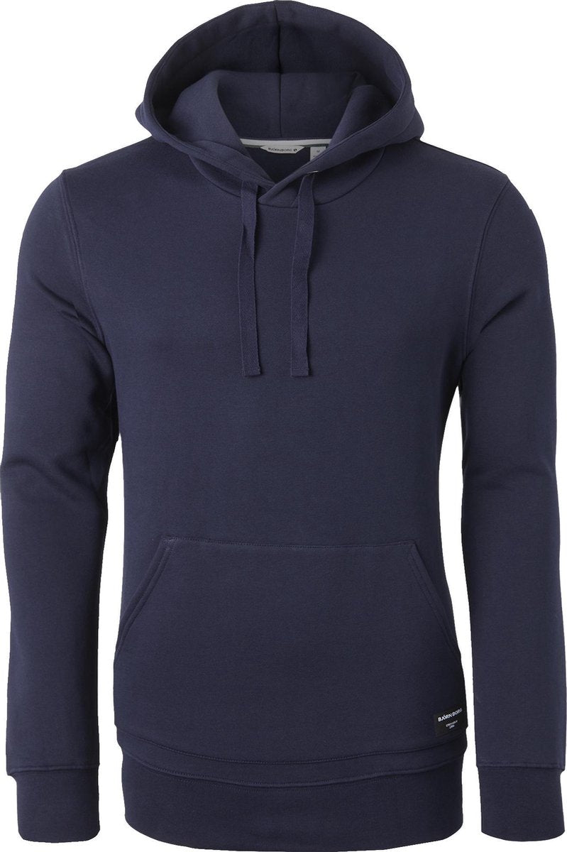Björn Borg hoodie sweatshirt - heren trui met capuchon dik - blauw -  Maat: XXL