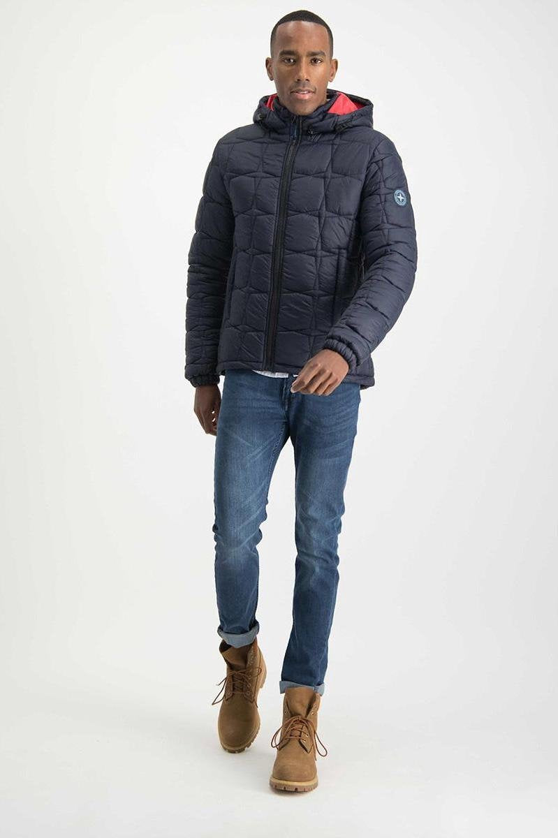 Jacket Puffer Mc14 1031 Dark Navy/ Lollipop