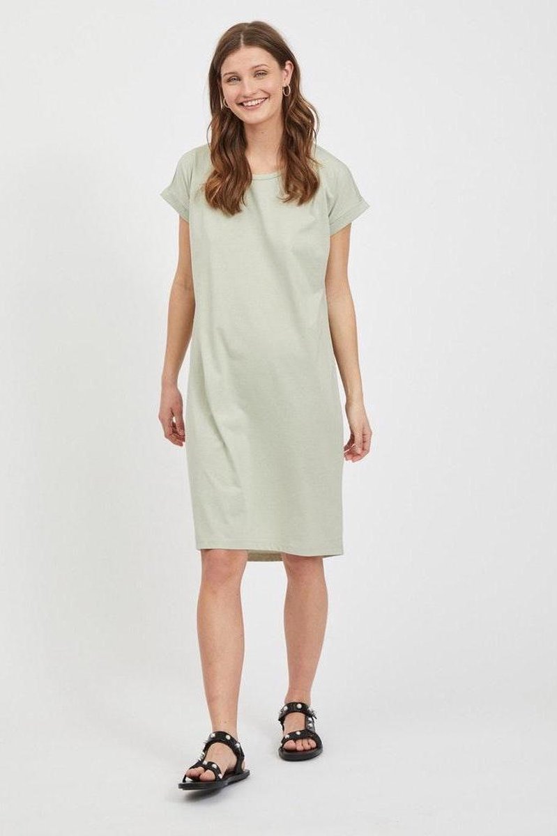 Vidreamers S/s Knee Dress /su- Noos 14064087 Desert Sage