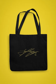 BTS Jungkook Signature Totebag for fans | Army Dynamite | Love Sign | One-Size Zwart