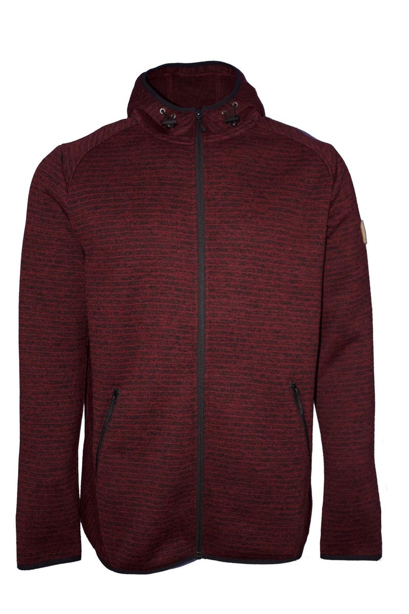Bilbao Heren Fleece Jas - Rood
