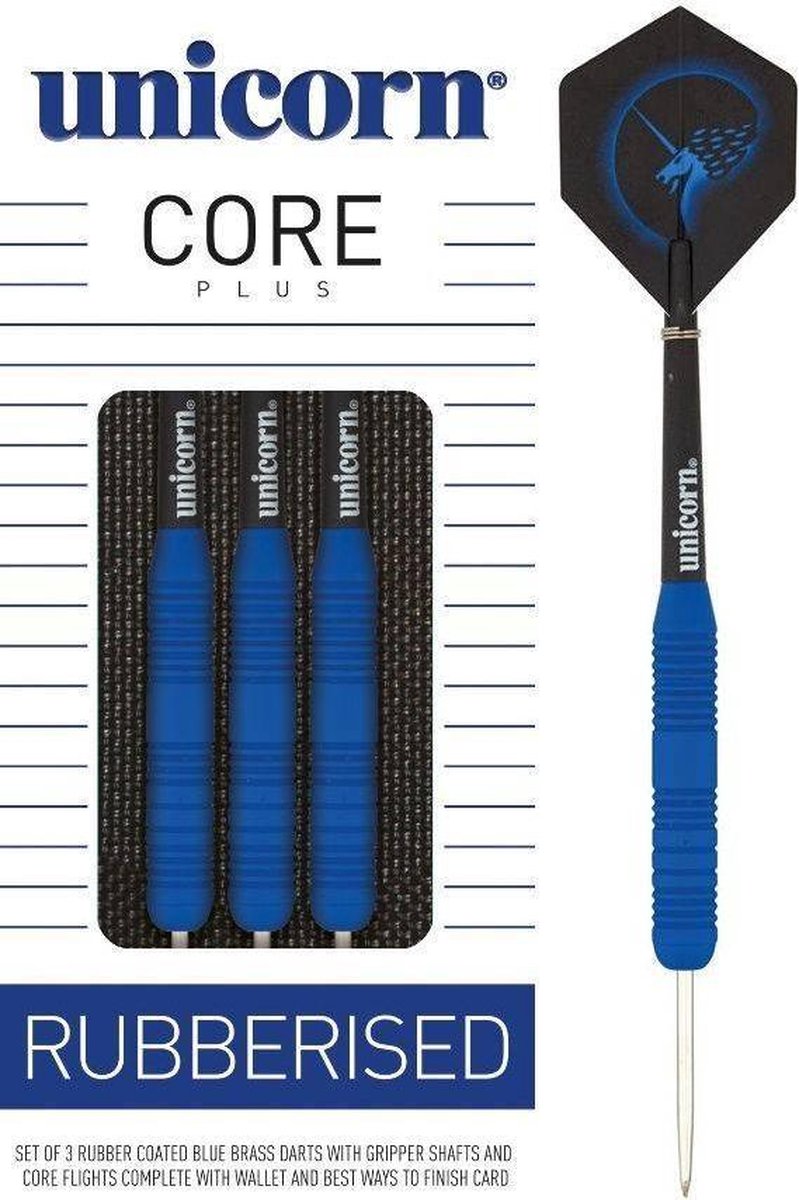 Unicorn Core Plus Rubberised Blue - 25 Gram