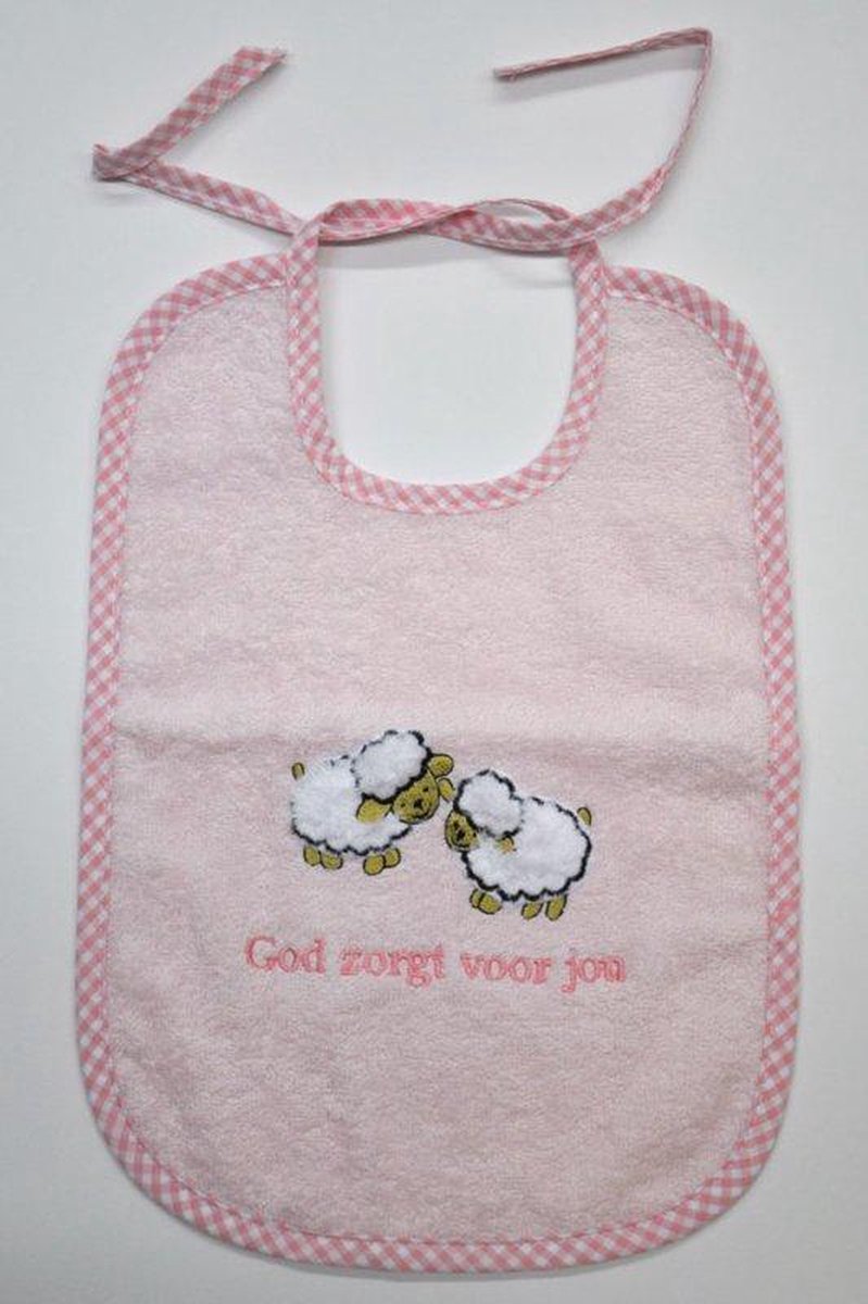 Slab roze schaapjes God zorgt voor jou