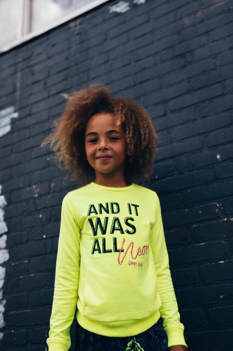 Quapi meisjes sweater Davita Yellow