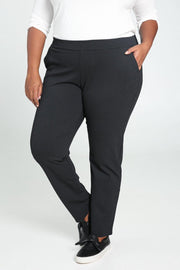 Geklede broek met grafische print