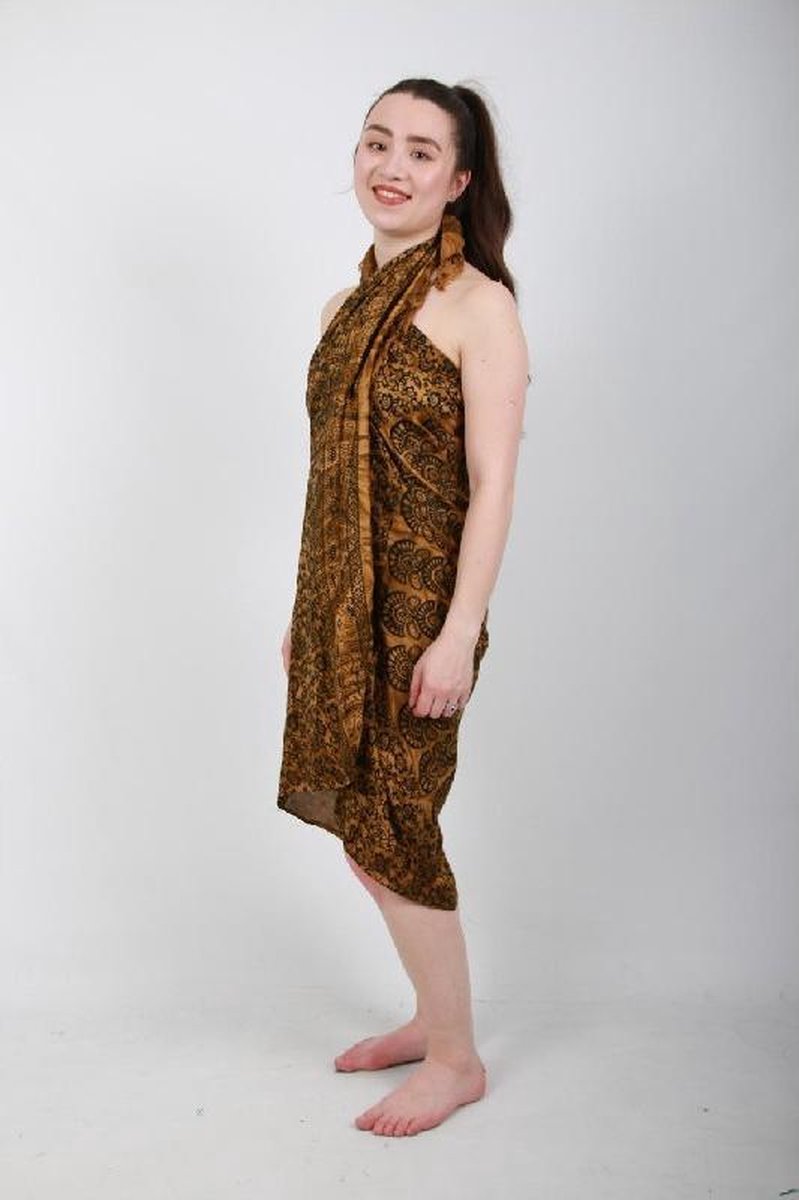 Sarong 142 - Pareo - Saunadoek – Wikkeljurk - Om Namaste
