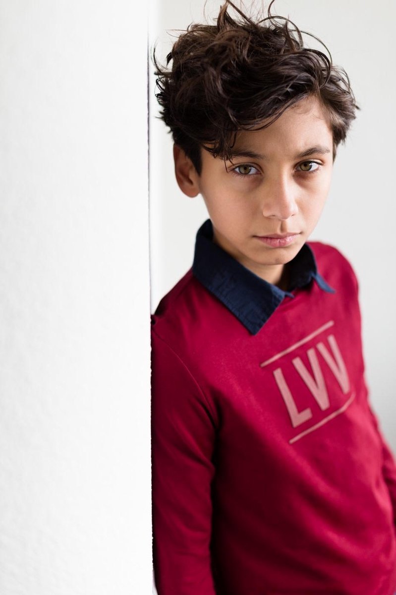 Levv jongens sweater Kean Winter Red