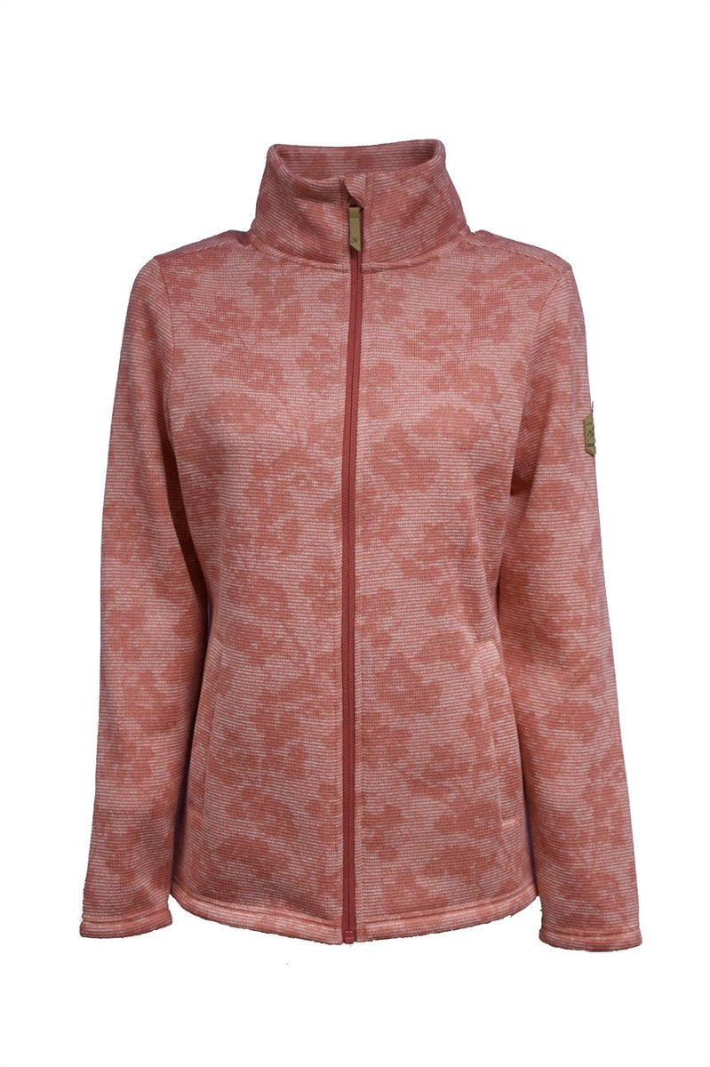Somo Dames Fleece Vest - Donkerroze