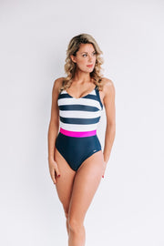 Bomain badpak Colorful Stripe maat 44