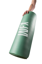 Doyourfitness Dikke Fitness Mat - Anti Slip - Turquoise - 183 x 61 x 1.5 cm