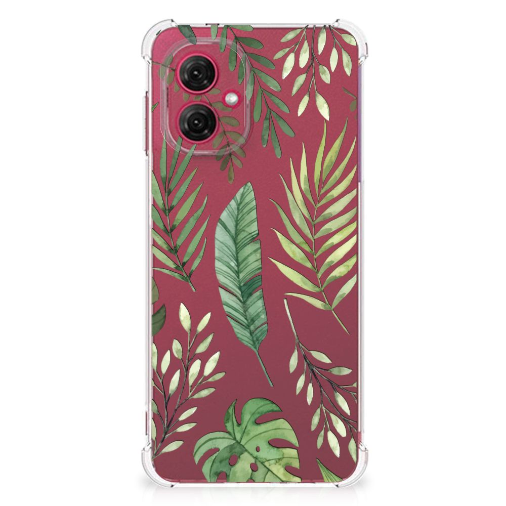 Motorola Moto G55 Case Leaves