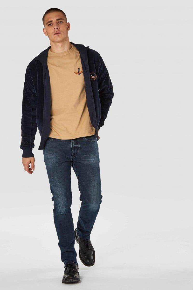 John Nesta Blue Creased