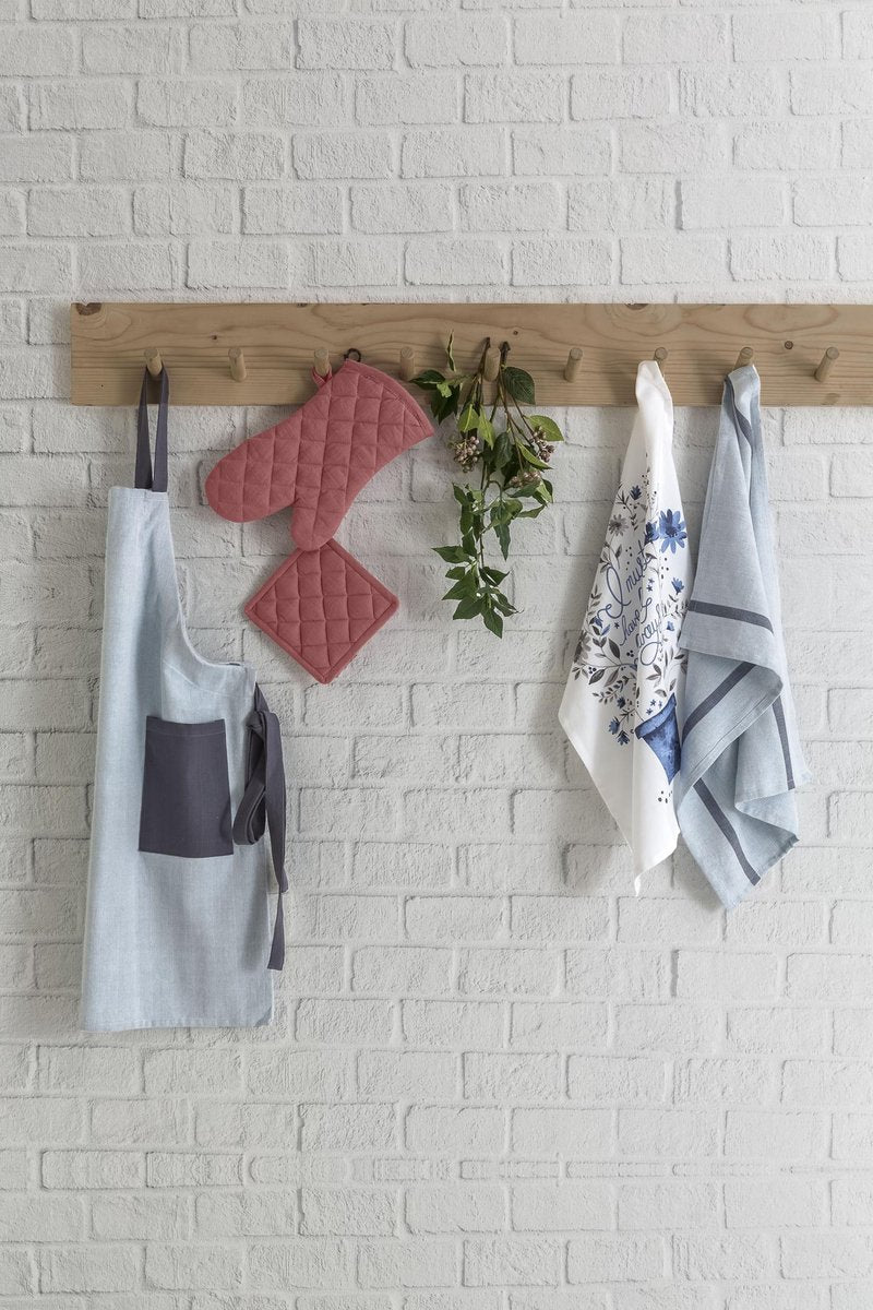 Siretessile Keukendoek Atelier 45 X 65 Cm Katoen Roze 2 Stuks