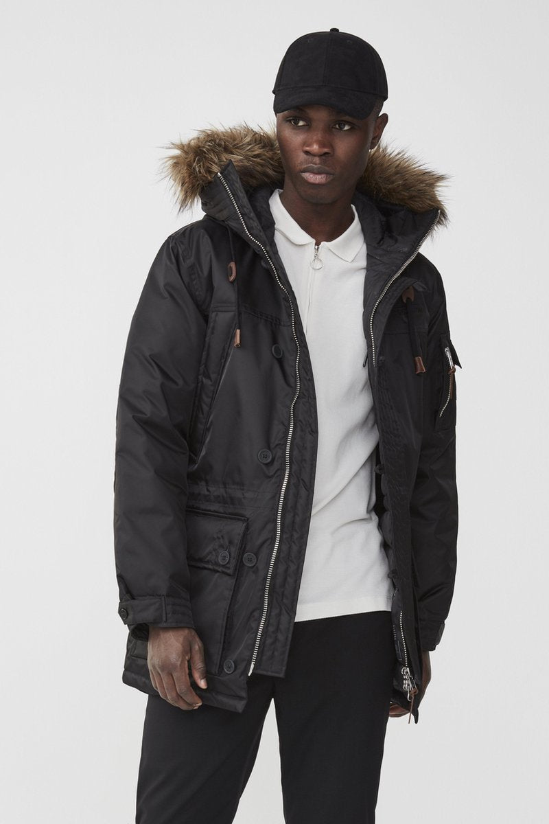 Tenson Himalaya Annivers. M - Parka - Heren - Zwart - Maat S