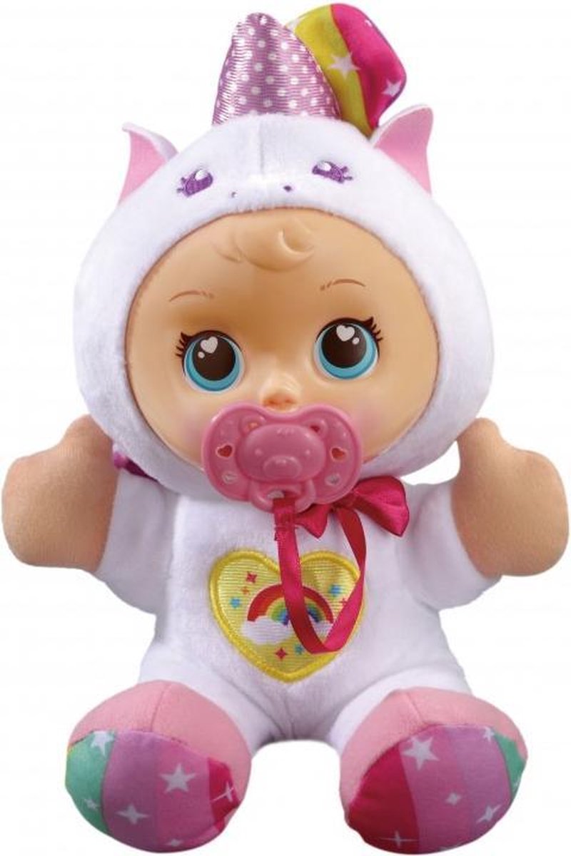 VTech Little Love Mijn Knuffelpop Eenhoorn - Educatief Babyspeelgoed