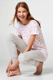 Dames pyjama van Esprit roze