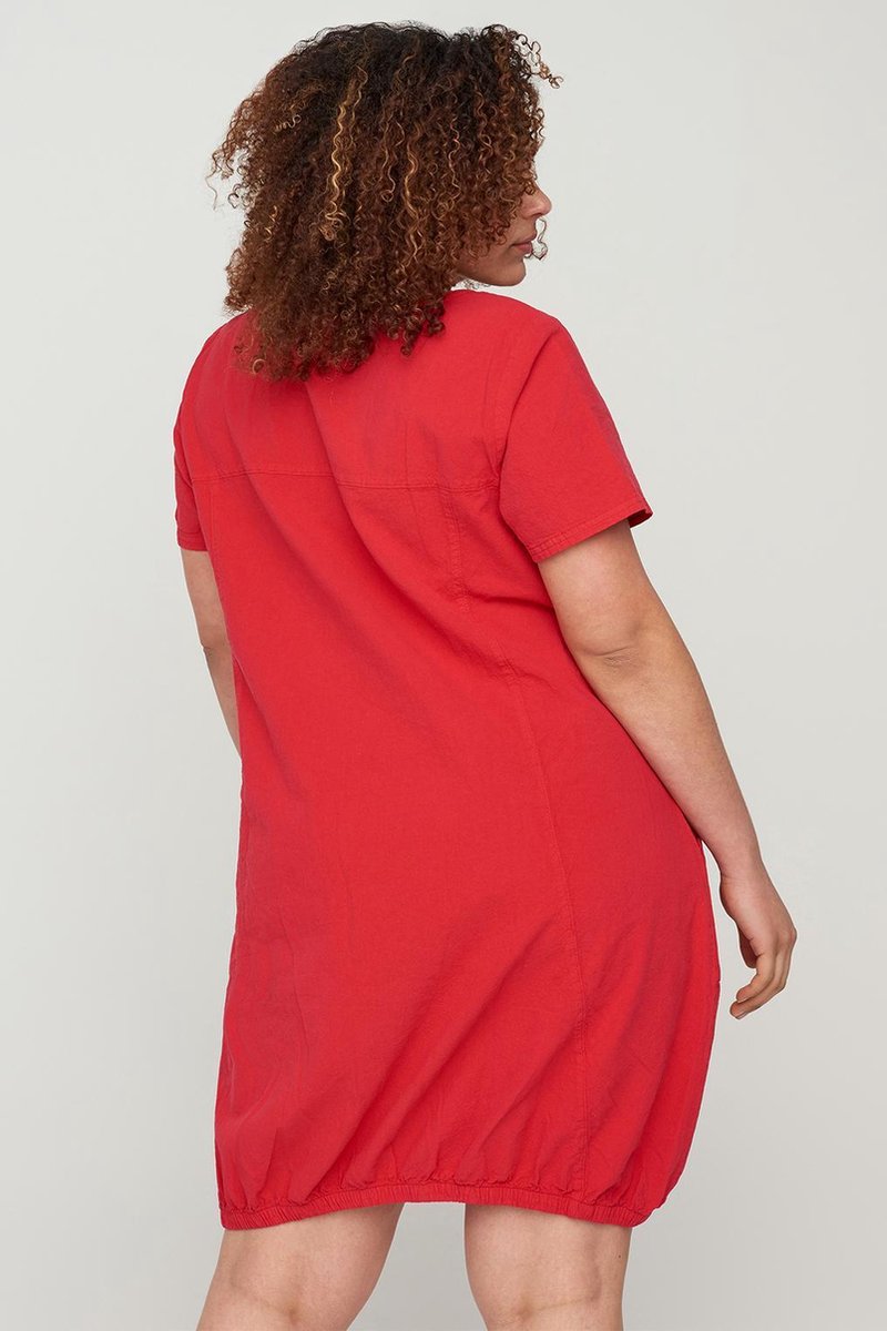 Jurk EASY Zizzi cotton sheeting