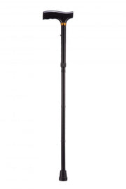 Opvouwbare wandelstok zwart 79 – 89 cm