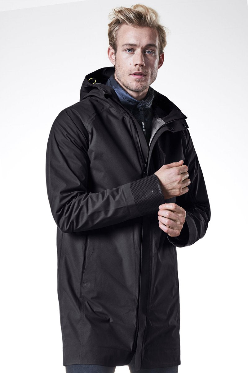 Tenson Yukon M Shell - Regenjas - Heren - Zwart - Maat M