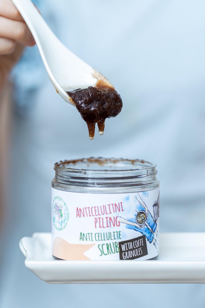 Anti-cellulite peeling - 200 ml - met Cafeïne