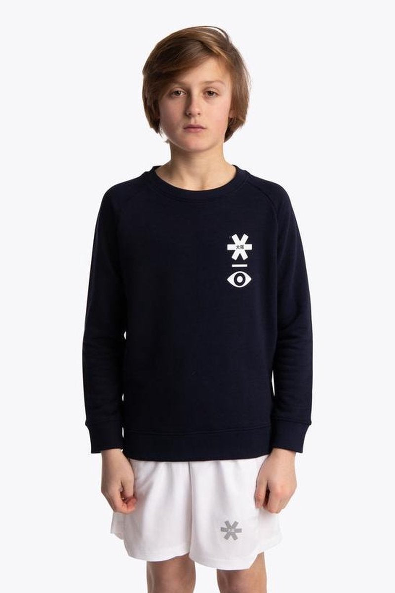 Deshi Sweater Warpy Navy Melange