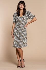 Dress Pheasant Puffy Arms 17054 Off-white/army